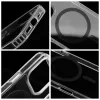  IPHONE 17 Air fekete Drop Glue Színes Gyűrűs Mag Tok MagSafe kompa-5903396405549 2 kép
