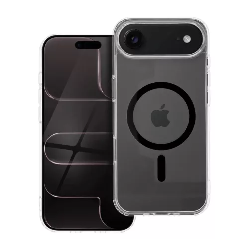  IPHONE 17 Air fekete Drop Glue Színes Gyűrűs Mag Tok MagSafe kompa-5903396405549 5 kép