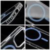 Drop Glue Színes Gyűrűs Mag Flip Tok kompatibilis MagSafe-hez IPHON-5903396405648 2 kép