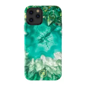 iPhone 12 Pro MAX Kingxbar Agate Series tok zöld