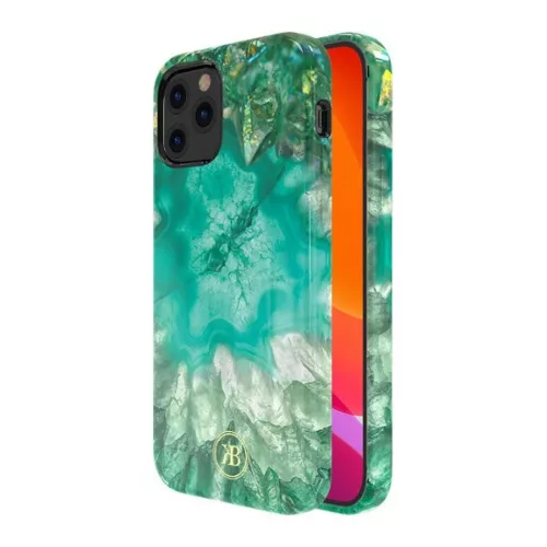 iPhone 12 Pro MAX Kingxbar Agate Series tok zöld-6959003590374 2 kép