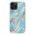 iPhone 12 mini Kingxbar Marble Series tok kék-6959003590701 1 kép