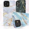 iPhone 12 mini Kingxbar Marble Series tok kék-6959003590701 3 kép