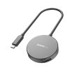 Dudao 4in1 Type-C csatlakozású USB elosztó - 1x USB 3.2 Gen 1 / 3x USB 2.0 HUB adapter fekete (A15BT)