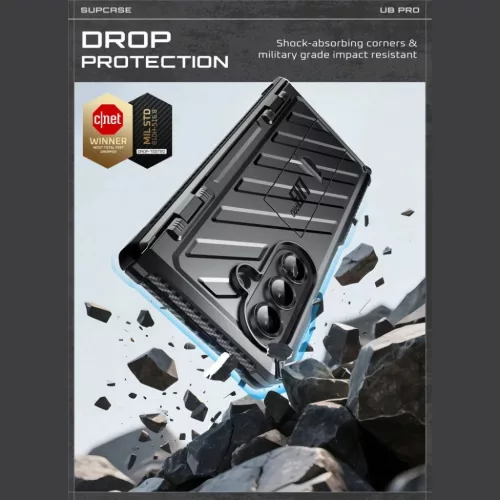  Galaxy Z Fold 7 Fekete Supcase Unicorn Beetle Pro tok-843439159020 2 kép