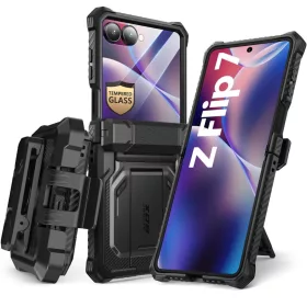  Galaxy Z Flip 7 fekete Supcase Iblsn Armorbox tok-843439158863 1 kép