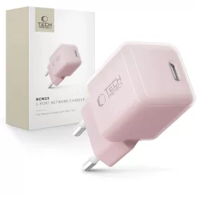   Tech-protect Ncm25 1-port Hálózati Töltő Pd 25w Babyrózsaszín