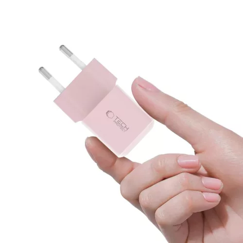Tech-protect Ncm25 1-port Hálózati Töltő Pd 25w Babyrózsaszín-5906302330577 5 kép