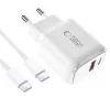 Tech-protect Nca20 2-port Hálózati töltő Pd 20w / Qc3.0 + Type-c K-5906302330553 3 kép