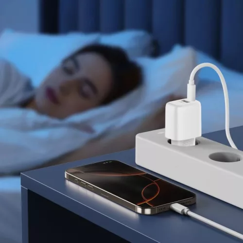 Tech-protect Nca30 2-port Hálózati Töltő Pd 30w / Qc3.0 Fehér-5906302318766 7 kép