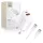 Tech-protect Nca30 2-port Hálózati Töltő Pd 30w / Qc3.0 + Type-c Kábel Fehér