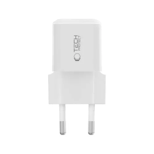 Tech-protect Ncm25 1-port hálózati töltő Pd 25w fehér-5906302330584 3 kép
