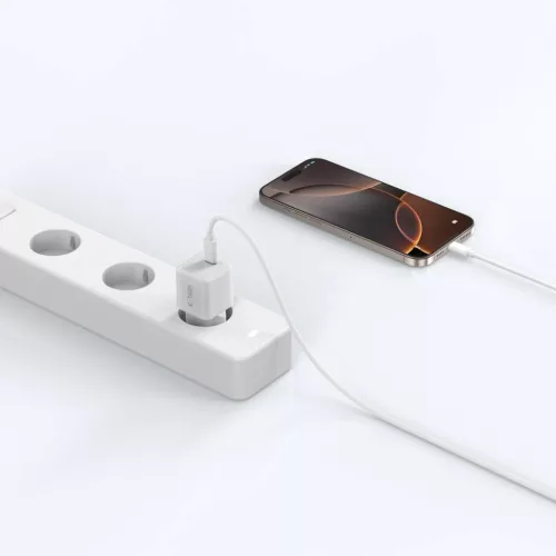 Tech-protect Ncm25 1-port hálózati töltő Pd 25w fehér-5906302330584 7 kép