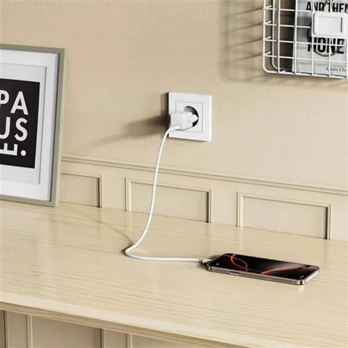 Tech-protect Ncm25 1-port hálózati töltő Pd 25w fehér-5906302330584 8 kép