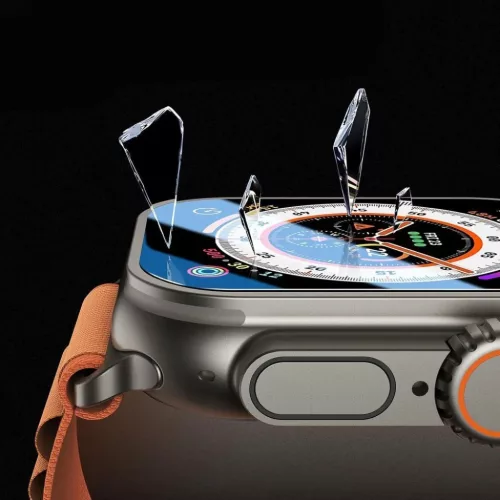 Apple Watch Ultra 1/2/3 (49 mm) Edzett Üveg Tech-protect Easy Set+ 2--5906302318650 2 kép