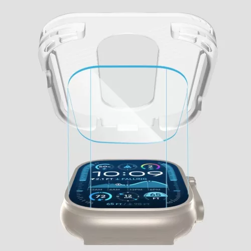 Apple Watch Ultra 1/2/3 (49 mm) Edzett Üveg Tech-protect Easy Set+ 2--5906302318650 6 kép