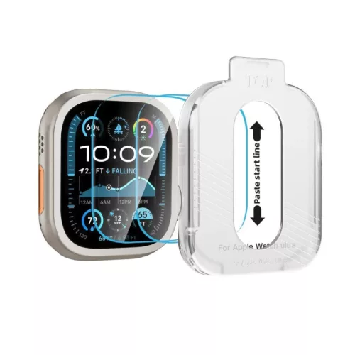 Apple Watch Ultra 1/2/3 (49 mm) Edzett Üveg Tech-protect Easy Set+ 2--5906302318650 8 kép