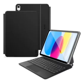   Tech-protect Smartcase Magnetic + Billentyűzet iPad 10.9" 10 / 2022 / 11" 11 / 2025 Fekete tok