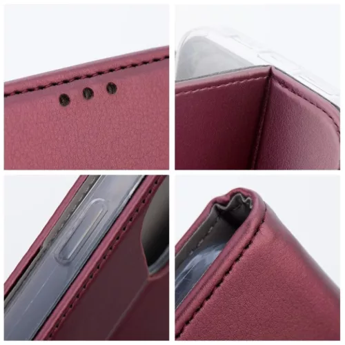 SMART MAGNETO fliptok tok MOTOROLA G86 5G bordó-5903396403392 7 kép