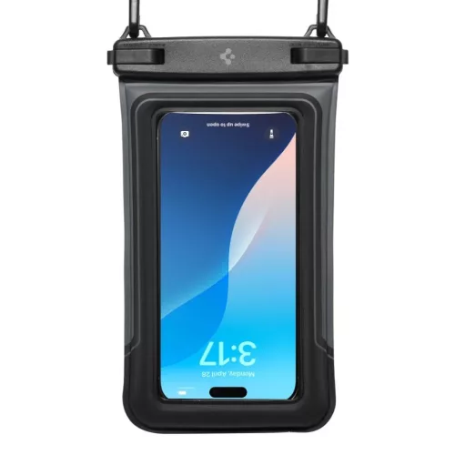  Univerzális vízálló Spigen A611P 2db lebegő tok matt fekete-8800283301731 4 kép