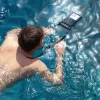  Univerzális vízálló Spigen A611P 2db lebegő tok matt fekete-8800283301731 8 kép