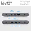 Spigen Ld204h Laptop Állvány Hub Űrszürke-8809971237154 4 kép