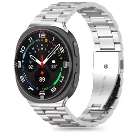   Tech-protect Stainless Samsung Galaxy Watch 8 / Classic (40 / 44 / 46 Mm) Ezüst óraszíj