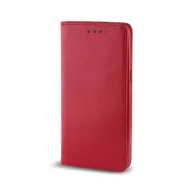 Samsung S21 Ultra Mágneses fliptok piros