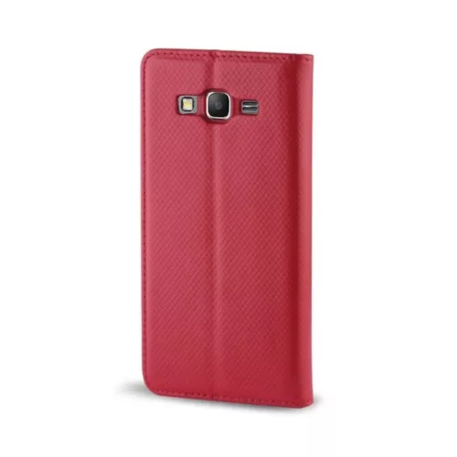 Samsung S21 Ultra Mágneses fliptok piros-5900495885579 5 kép