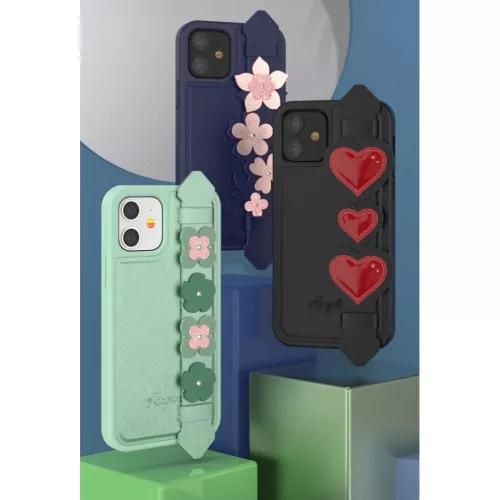 iPhone 12 mini Kingxbar Sweet Series Swarovski kristállyal dekorált -6959003590213 2 kép
