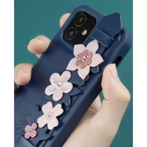 iPhone 12/ 12 Pro Kingxbar Sweet Series Swarovski kristállyal dekorá-6959003590244 9 kép