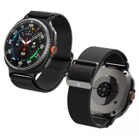   Spigen Lite Fit Samsung Galaxy Watch 8 / Classic (40 / 44 / 46 mm) Fekete óraszíj