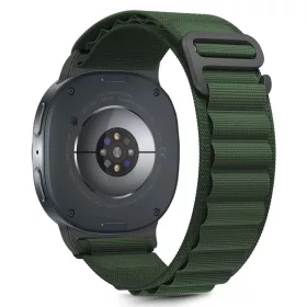   Tech-protect Nylon Pro Samsung Galaxy Watch 8 / Classic (40 / 44 / 46 mm) Katonai zöld óraszíj