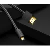 UGREEN HD127 Micro HDMI - HDMI kábel 4K 3D 3m fekete-6957303831043 3 kép