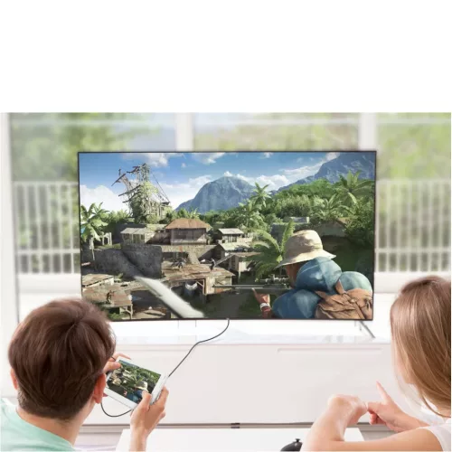 UGREEN HD127 Micro HDMI - HDMI kábel 4K 3D 3m fekete-6957303831043 4 kép