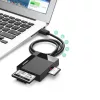 Ugreen CR125  USB 3.0 SD / micro SD / CF / MS kártyaolvasó 0.5m káb-6957303833337 3 kép
