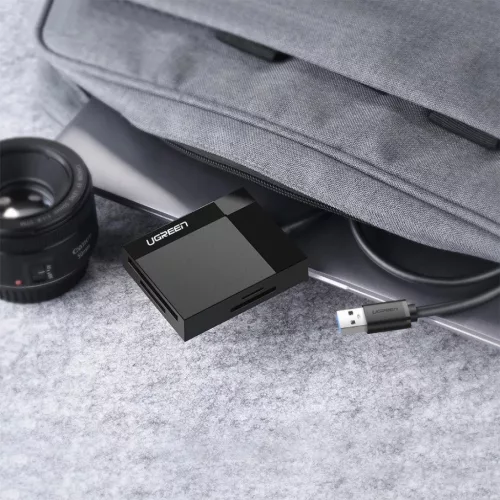 Ugreen CR125  USB 3.0 SD / micro SD / CF / MS kártyaolvasó 0.5m káb-6957303833337 4 kép