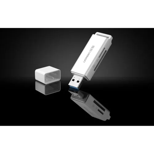 Ugreen CM104 SD/microSD USB 3.0 kártyaolvasó fekete-6957303847525 2 kép