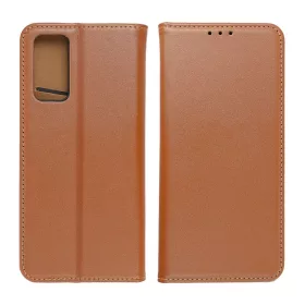  iPhone 17 Barna Bőr fliptok SMART PRO-5903396402944 2 kép