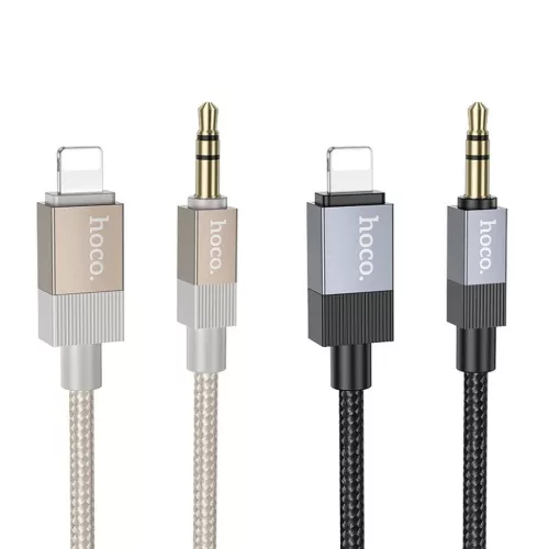 Kábel AUX Jack 3,5 mm (férfi) - Lightning (férfi) Hoco 1 m UPA32A f-6942007650885 5 kép