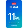 Apple iPhone 11 Pro Max LCD kijelző modul, In-Cell IC verzió, fekete-0641956273881 4 kép
