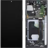 LCD kijelző modul Samsung Galaxy Note 20 Ultra 5G N986 / Note 20 Ultra N985 készülékhez, kamera nélkül, Misztikus Fekete