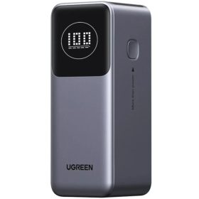 Powerbank UGREEN PB724, 12000 mAh, 100W, QC + PD, Szürke-6941876242948 2 kép