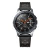 Samsung Galaxy Watch 46mm Tech-Protect Bőr Óraszíj Fekete-99123321 2 kép