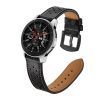 Samsung Galaxy Watch 46mm Tech-Protect Bőr Óraszíj Fekete-99123321 3 kép
