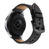 Samsung Galaxy Watch 46mm Tech-Protect Bőr Óraszíj Fekete-99123321 4 kép