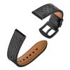 Samsung Galaxy Watch 46mm Tech-Protect Bőr Óraszíj Fekete-99123321 6 kép