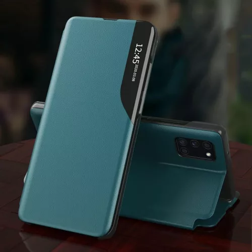 Tech-protect Smart View Fliptok Samsung A42 5g Fekete-6216990208997 3 kép