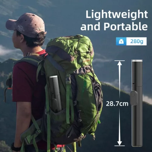 Tech-protect L09s Bluetooth Selfie Bot Állvány Fekete-5906302330867 8 kép