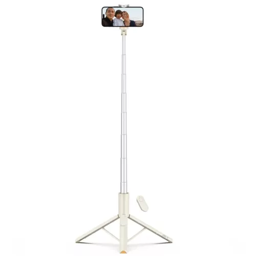 Tech-protect L09s Bluetooth Selfie Bot Állvány Bézs-5906302330874 2 kép